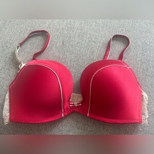 Intimissimi red Lace Bra 36C